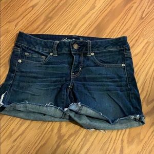 American eagle jean shorts size 6